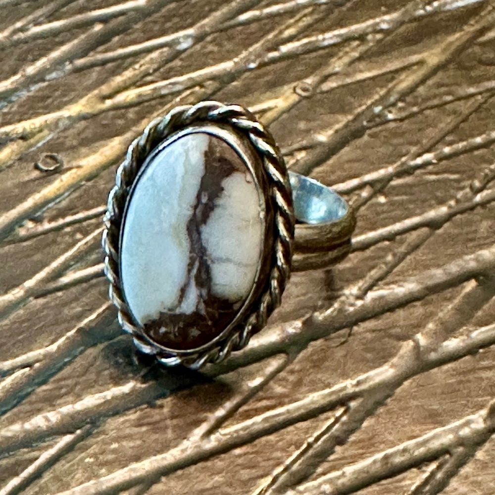Buffalo turquoise ring 10.5
